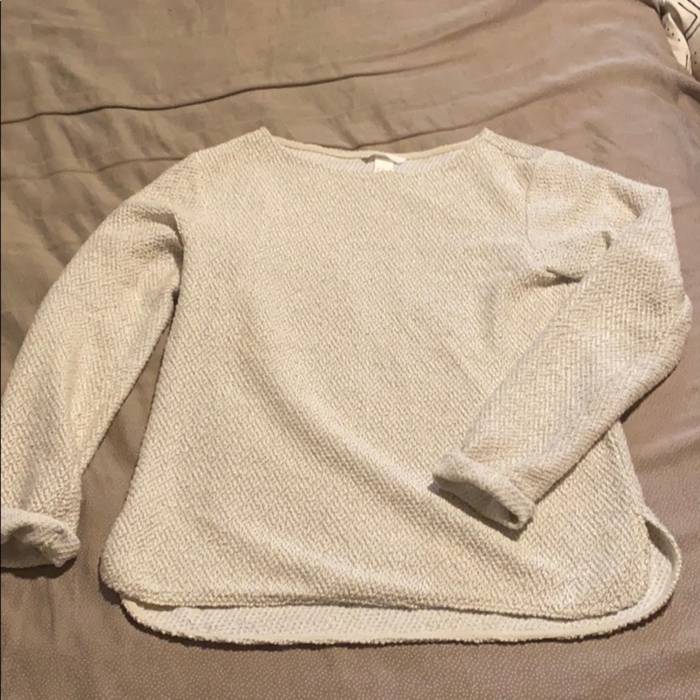 H&M cream sweater